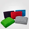 Women Cosmetic Organizer Bag Purse Insert Bag Felt Multi Pocket Tote Handbag