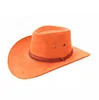 High quality wool blaze orange cowboy hat