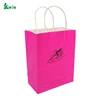 Environmental and recycled colorful craft Kraft paper bag with handle
