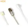 Black Hang Tag Nylon String Snap Lock Pin Loop Fastener Hook Ties
