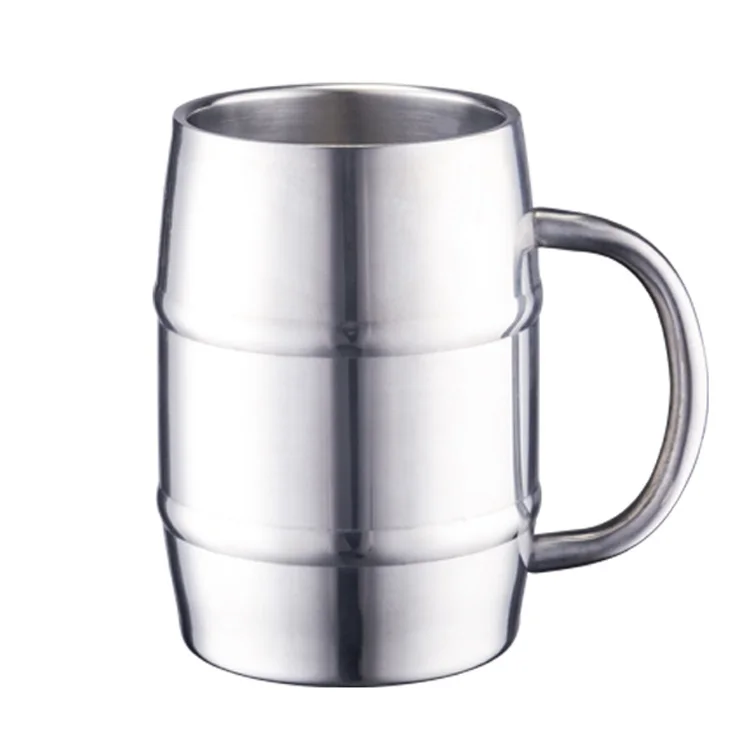 
insulated 18oz thermal promotion souvenir double walled cold beer mug 