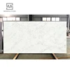 Largest size surface polishing gray texture artificial stone calacatta quartz slab