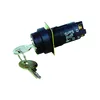 Black Two Position Choice On-off Normally Open Key Select Switch