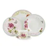 Wholesale home goods sunflower bone china dinnerware sets serving for 4 people