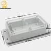 HOT SALE 158x90x46MM ABS IP65 multifunctional plastic waterproof enclosures with clear lid for electronic industry