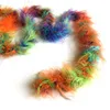 cheap price turkey feather boa 2 yards each piece with single layer for decoration