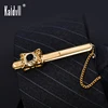 Crown Tie Bar Man Silver and Golden Tie Clip Cheap Custom Tie Clip with chain