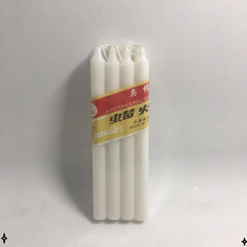 white candle rings