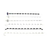 Upright Counter Two Metal Clip Strip Wire Displays for Snacks Potato Chip Clip