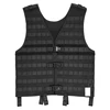 Tactical Vest with Hidden Mesh Hydration Pocket Outdoor Modular Chest Set