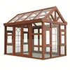 Top Window Best-selling High Cost Performance Conservatory Glass House for Villas with Customized Size and Color