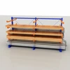 Heavy duty cantilever cable reel storage rack fabric bolt storage rack