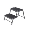 Two steps steel ladder wooden bench or stool ladder with high quality AP-1002