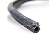 Vibrating screen bumper capping rubber strip