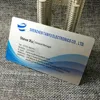 Custom mark transparent plastic PVC card Business card