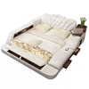 New Arrival Bed Frame Modern Soft Beds With Storage Home Bedroom Furnit V&P-c9006a#