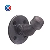 Vintage Industrial Style Metal Pipe Coat Hook flange malleable iron pipe fitting