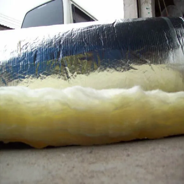 Fireproof Vinyl Faced Fiberglass Insulation Blanket - Buy Glass Wool