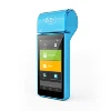 Handheld android pos terminal with barcode scanner wireless works directly for bus ticket system
