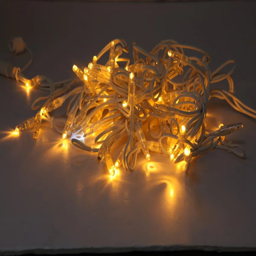 100 leds string lights copper wire led Christmas fairy twinkling decorative light