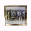 Hot Sales Exclusive Design Handmade Abstract Art Oil Painting Drawing on Glass