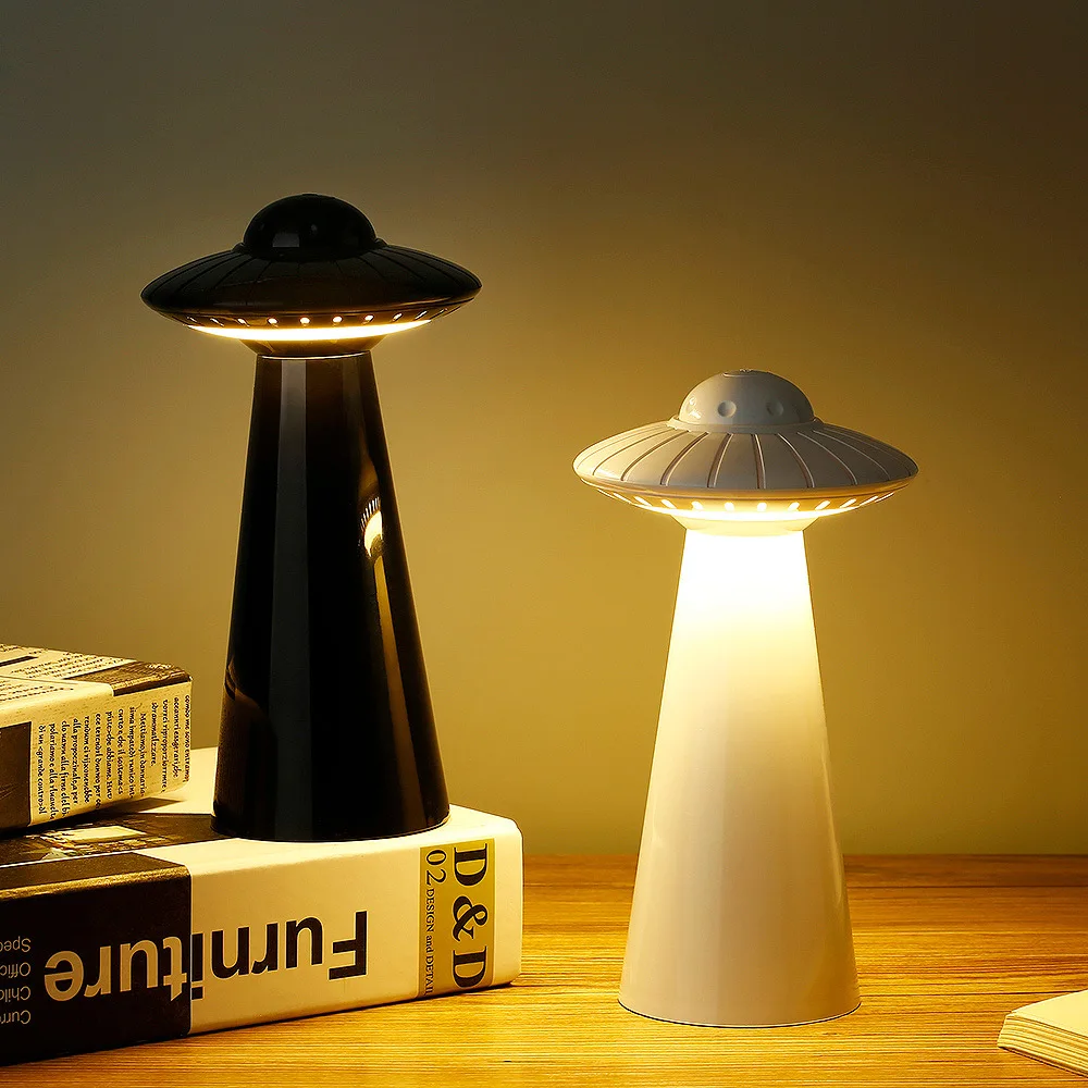New UFO UFO stepless dimming rechargeable desk lamp For Children Reading