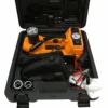 3TON 12V electric car jack wtih air inflation dual-function horizontal type Electric hydraulic Floor jack with Impact Wrench