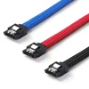 Top Selling 6.0 Gbit Data Transfer Rates 7 Pin SATA 3.0 Latching Cable with Latch