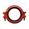 Fire Fighting Grooved Rigid Coupling Ductile Iron Pipe Fitting With FM Certificate