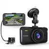Universal full HD 1080P 4Inch car camera dash cam front and back