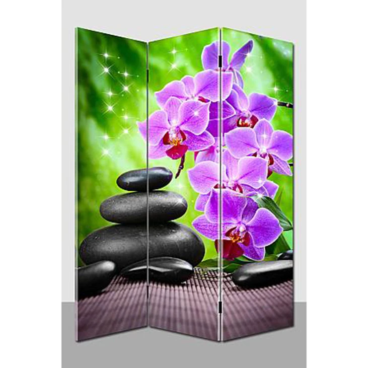 Wellness Spa Canvas Screen Room Divider With Led Buy Room Divider With Led Wellness Canvas Screen Living Room Partition Design Product On