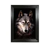 3D wolf lenticular pictures lenticular art 3d poster