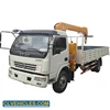 DONGFENG 4*2 5 tons loading lorry mini truck crane