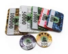crystal poker chips with your numbers