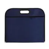 Custom file bag A4 zipper conference bag B4 advertising training material carrier bag can support printing
