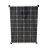 with PVC angle bead mono solar panel 100w MC4 connector for solar power system home