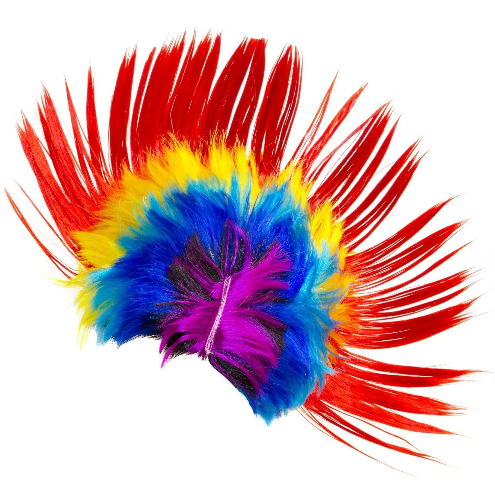 Unisex Mohawk Hair Wig Mohican Punk Rock Fancy Dress Cosplay Party Costume