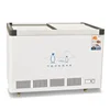 Flat Sliding Glass Door Ice Cream Display Chest Freezer With Single Temperature