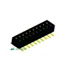 ist all electronic components brass two row female header