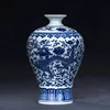 Jingdezhen art porcelain vase chinese home decor antique dragon ceramic blue white vase