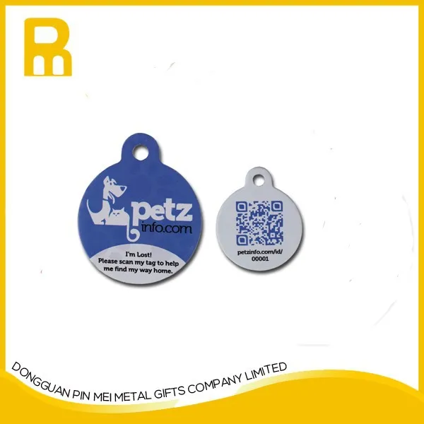 Stainless Steel Pet Id Tag Qr Rfid Pet Tag Printing Dog Tag Buy Qr