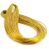 Wholesale 100 Meter Gold Gift Tags Rope Gift Hang Tags Gold String
