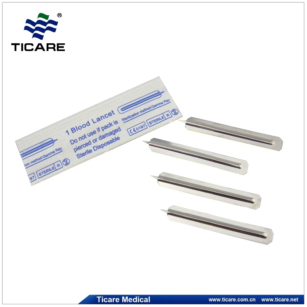 Stainless Steel Flat Blood Lancet Buy Blood Lancet,Disposable Blood