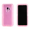 Crystal Clear Hard and Rugged Drop 3 in 1 Hybrid Protector Phone Case