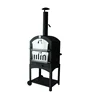Commercial portable wood fired pizza oven