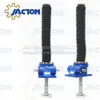 Custom 25kN worm gear for acme screw, locking gear lifting mechanism with bellows boots for Australia clients