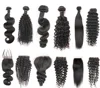 10A Wholesale Virgin Hair Unprocessed Virgin Cuticle Aligned Straight Hair With Closure Virgin Brazilian Hair Weave