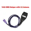 VAG OBD Helper Cable with 11 Tokens for VAG 4th IMMO BCM Data Online Calculation