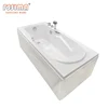 Free Standing White Bathtub Simple Bath without whirlpool massage function