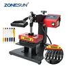 ZONESUN Pen Heat Press Hot Transfer Printing Machine For Plastic Ball Point Pens Logo Pressing Machine Printer
